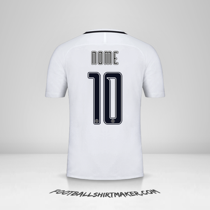 Maglia Paris Saint Germain Cup 2016/17 Terza -  nome - 10