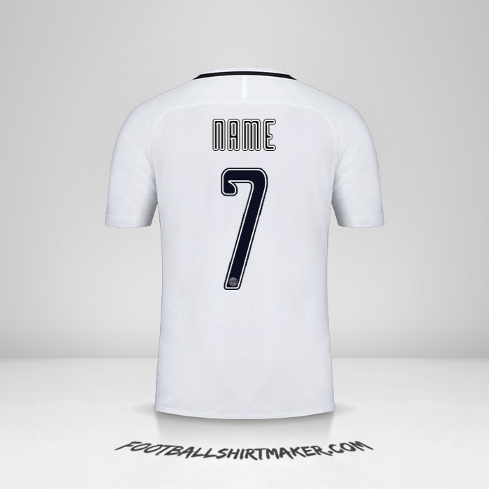 Shirt Paris Saint Germain Cup 2016/17 Third -  name - 7