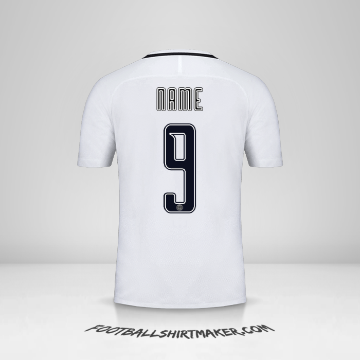 Shirt Paris Saint Germain Cup 2016/17 Third -  name - 9