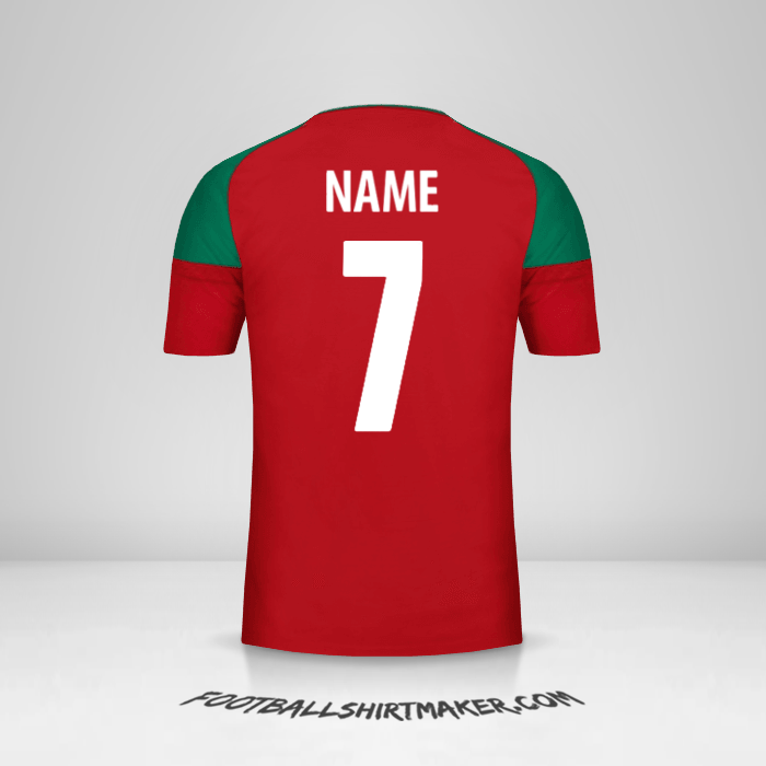 Trikot Marokko 2017 -  name - 7