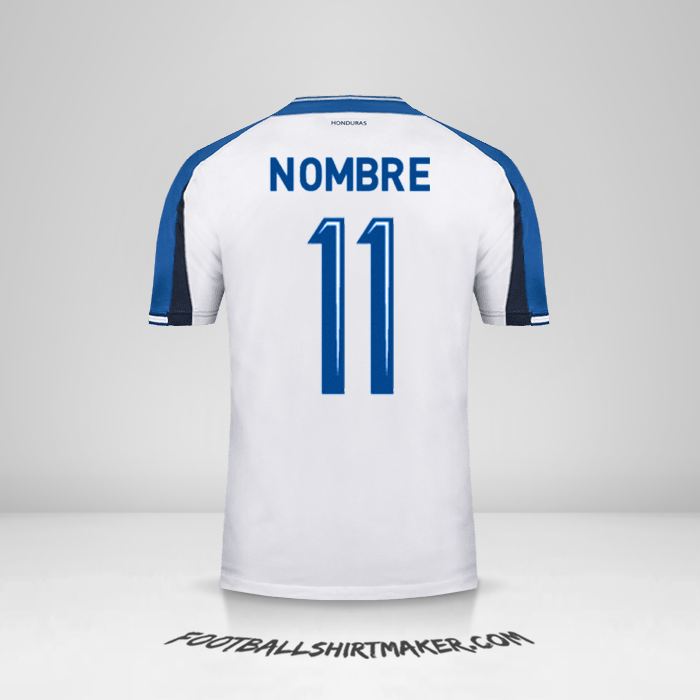 Jersey Honduras 2016/17 -  nombre - 11