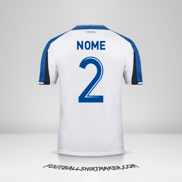 Maglia Honduras 2016/17 -  nome - 2