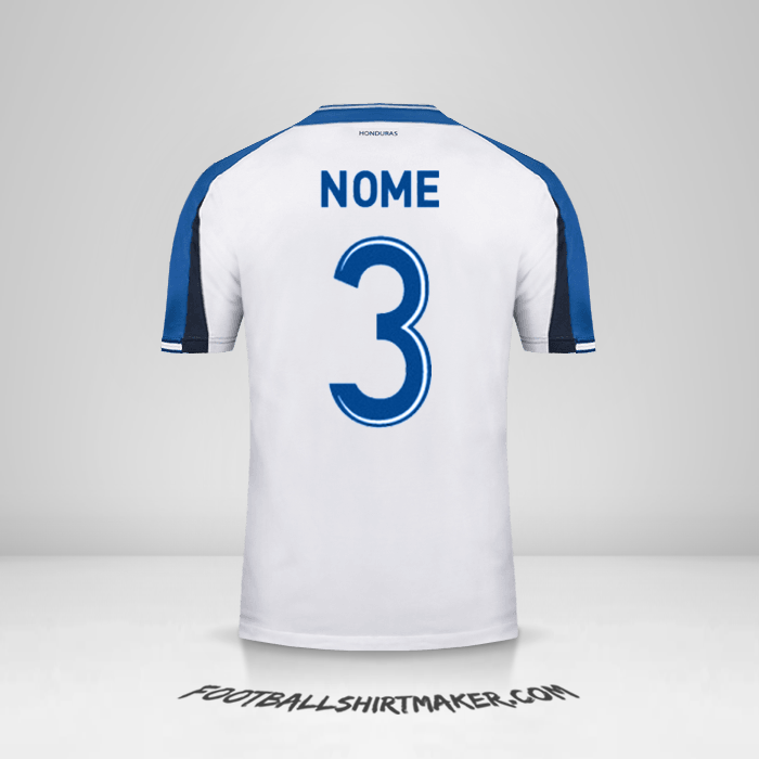 Maglia Honduras 2016/17 -  nome - 3