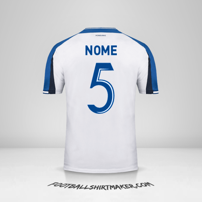 Maglia Honduras 2016/17 -  nome - 5