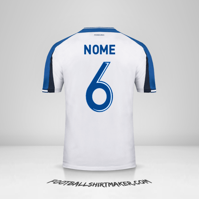 Camisa Honduras 2016/17 -  nome - 6