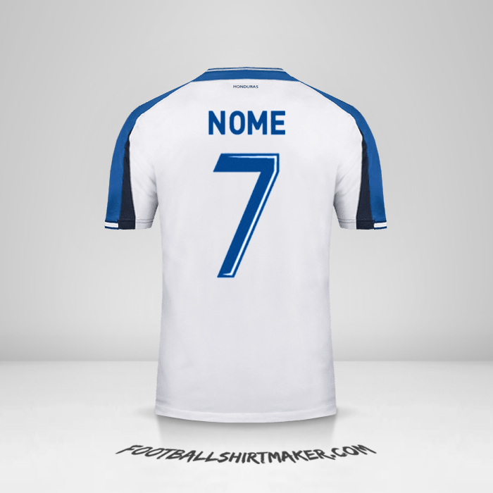 Maglia Honduras 2016/17 -  nome - 7