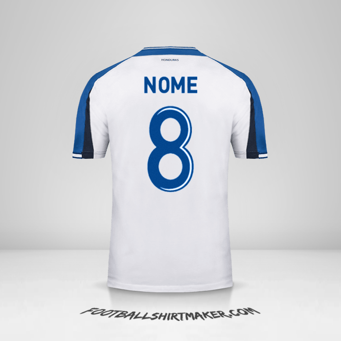Camisa Honduras 2016/17 -  nome - 8