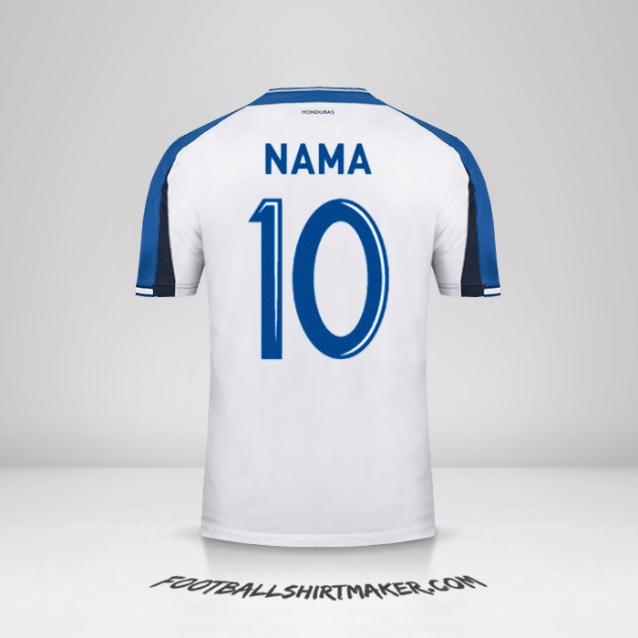 Jersey Honduras 2016/17 -  nama - 10