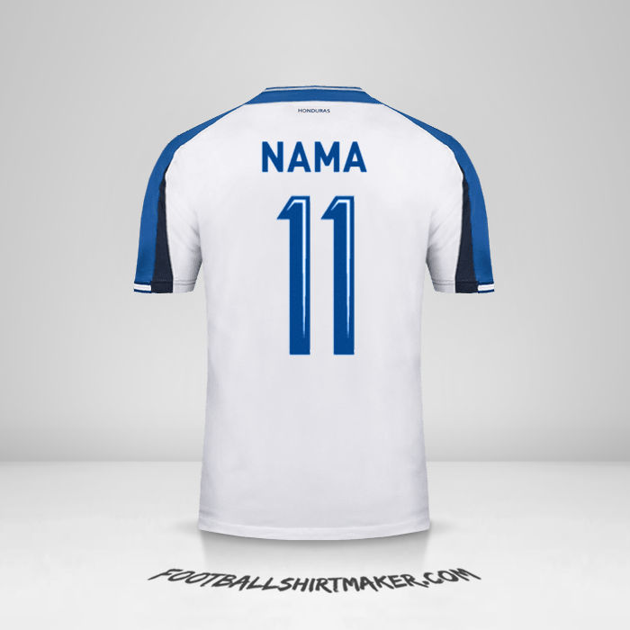 Jersey Honduras 2016/17 -  nama - 11