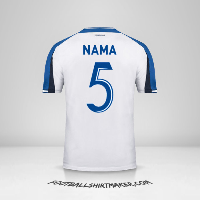 Jersey Honduras 2016/17 -  nama - 5