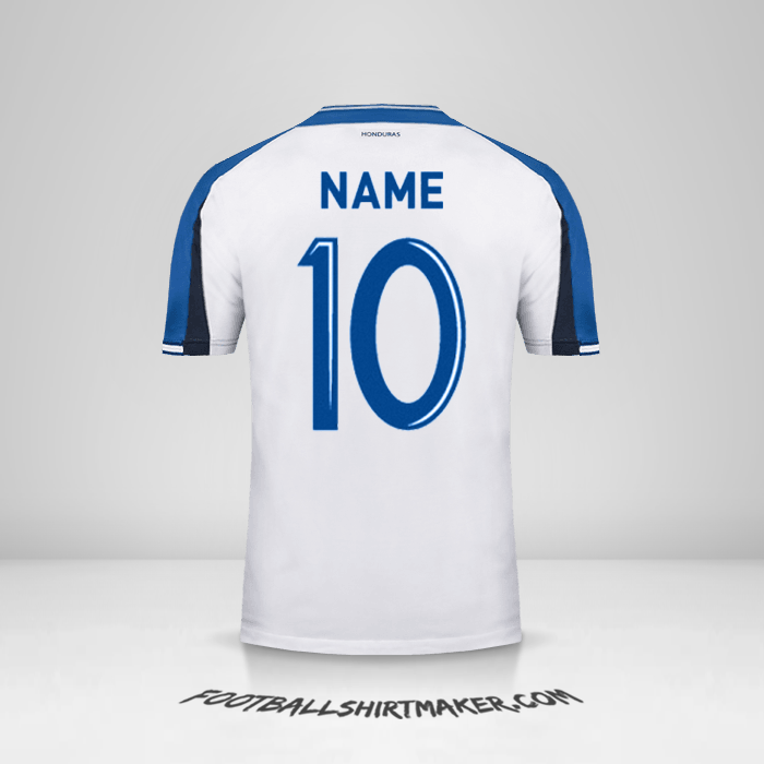 Shirt Honduras 2016/17 -  name - 10