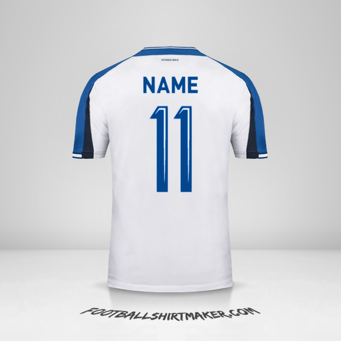 Trikot Honduras 2016/17 -  name - 11