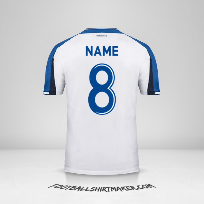 Shirt Honduras 2016/17 -  name - 8