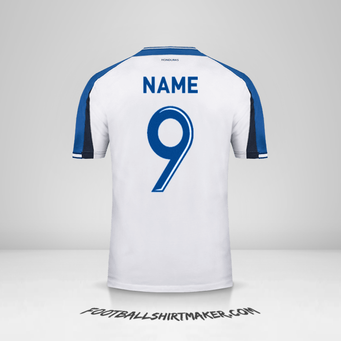 Jersey Honduras 2016/17 -  name - 9