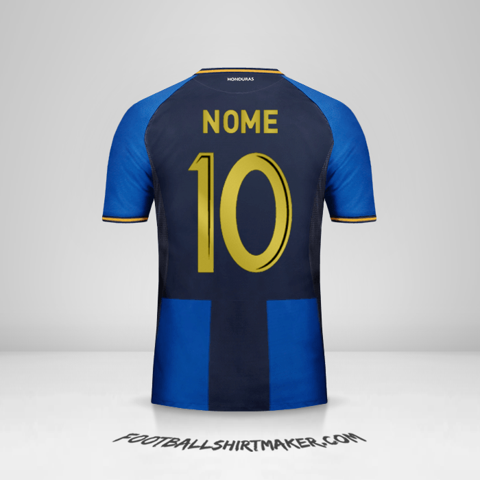 Maglia Honduras 2016/17 Terza -  nome - 10