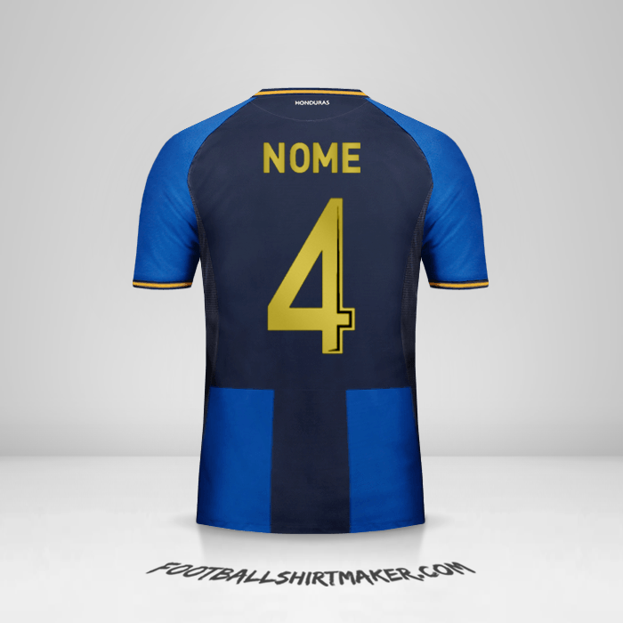 Camisola Honduras 2016/17 Terceira -  nome - 4