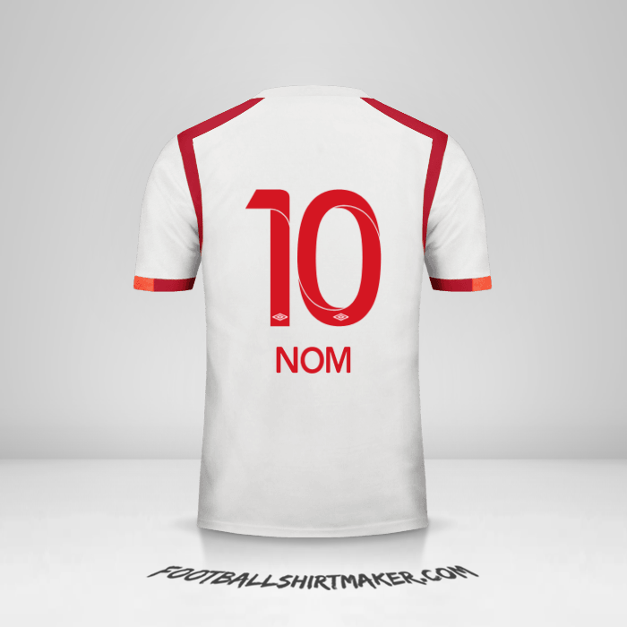 Maillot Universitario 2017 -  nom - 10