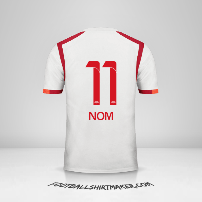 Maillot Universitario 2017 -  nom - 11