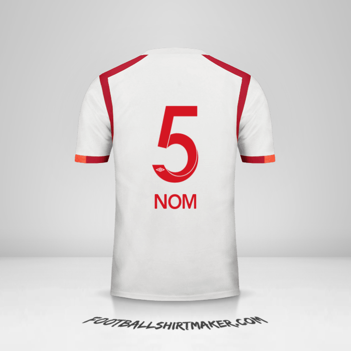 Maillot Universitario 2017 -  nom - 5