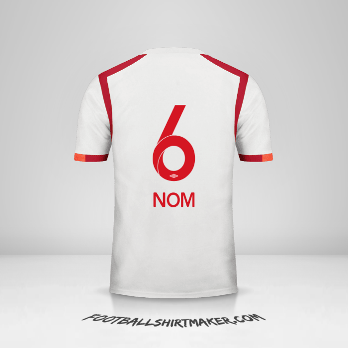 Maillot Universitario 2017 -  nom - 6