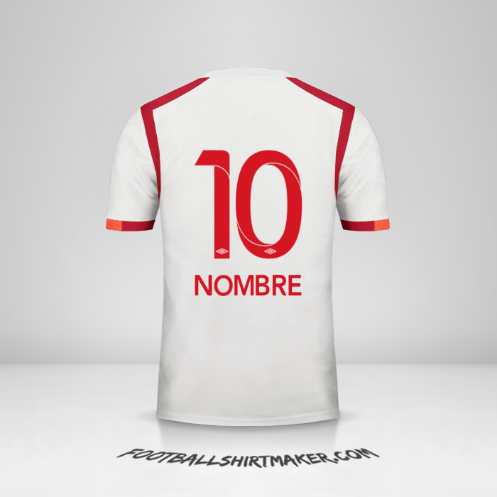 Jersey Universitario 2017 -  nombre - 10