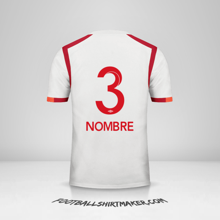Jersey Universitario 2017 -  nombre - 3