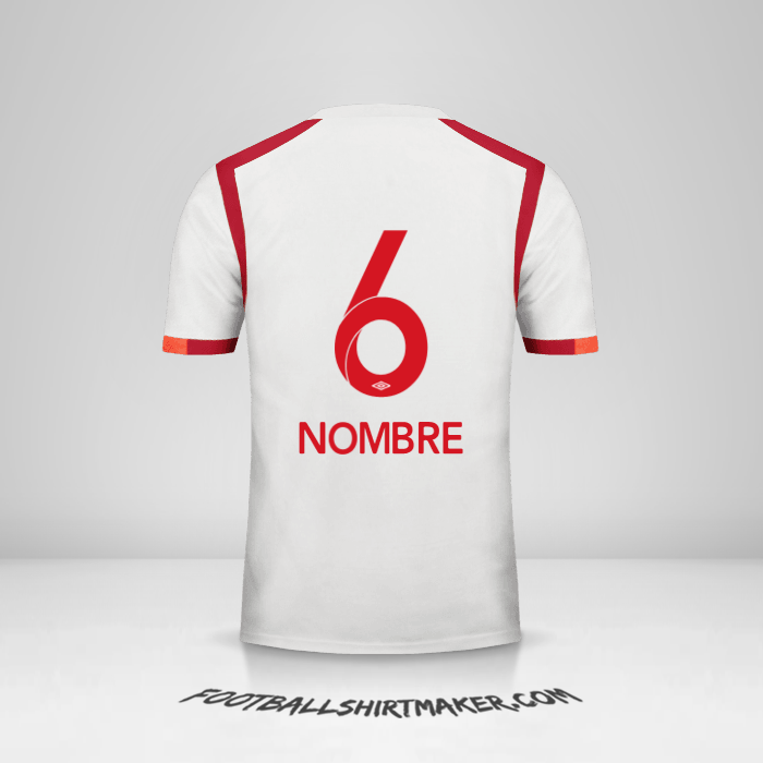 Jersey Universitario 2017 -  nombre - 6