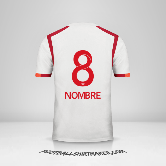 Jersey Universitario 2017 -  nombre - 8