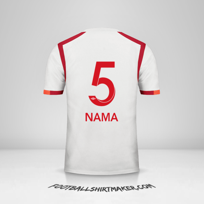 Jersey Universitario 2017 -  nama - 5
