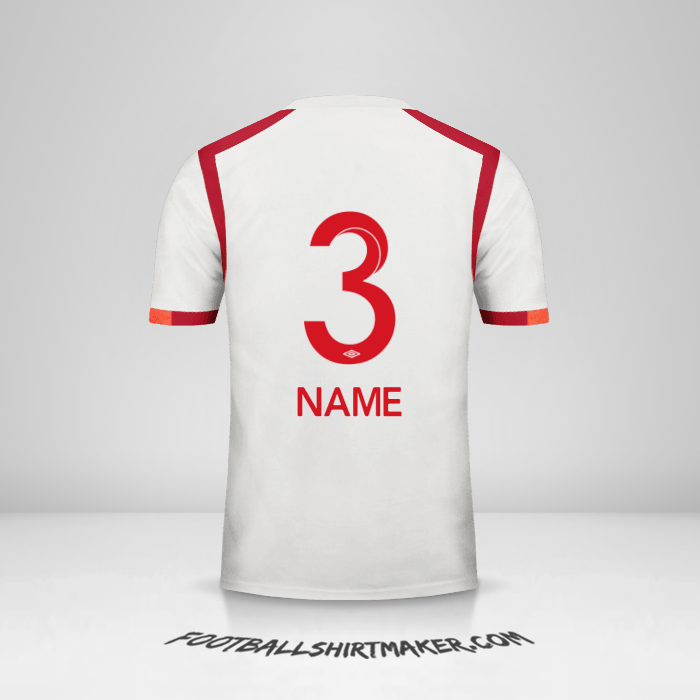 Trikot Universitario 2017 -  name - 3