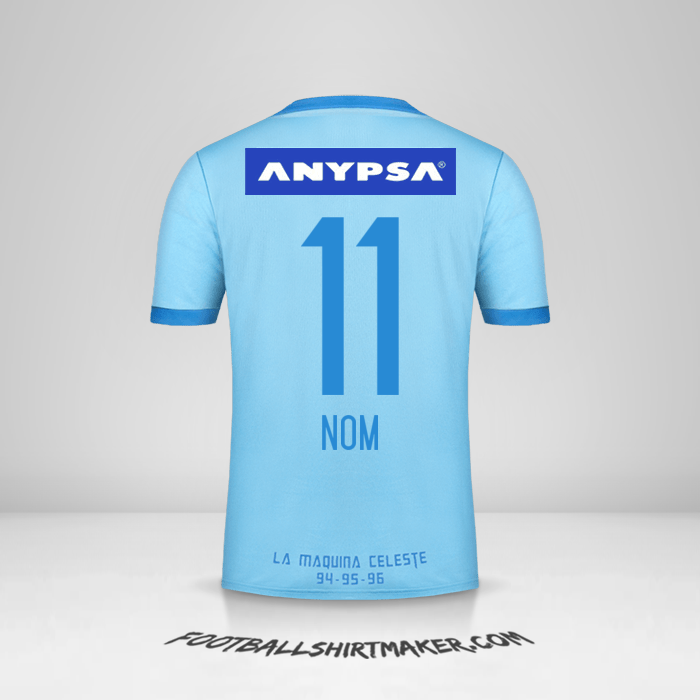 Maillot Sporting Cristal 2017 -  nom - 11