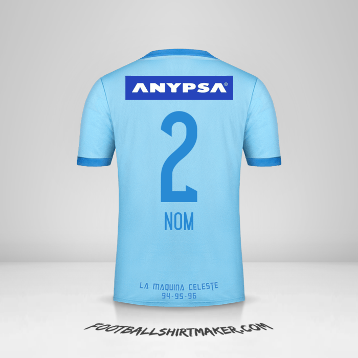 Maillot Sporting Cristal 2017 -  nom - 2