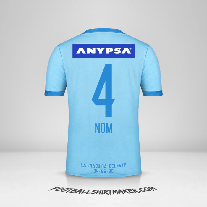 Maillot Sporting Cristal 2017 -  nom - 4
