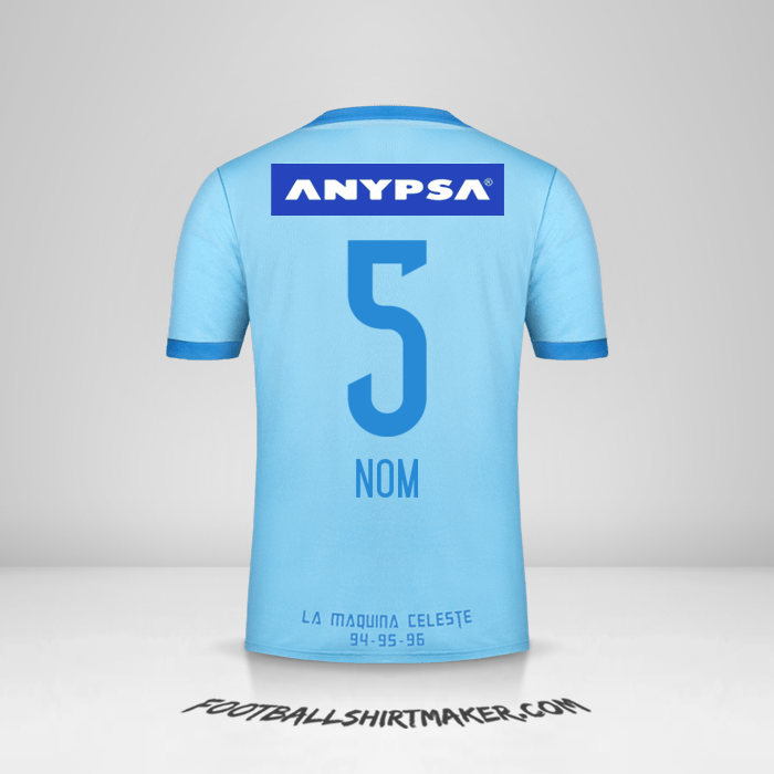 Maillot Sporting Cristal 2017 -  nom - 5
