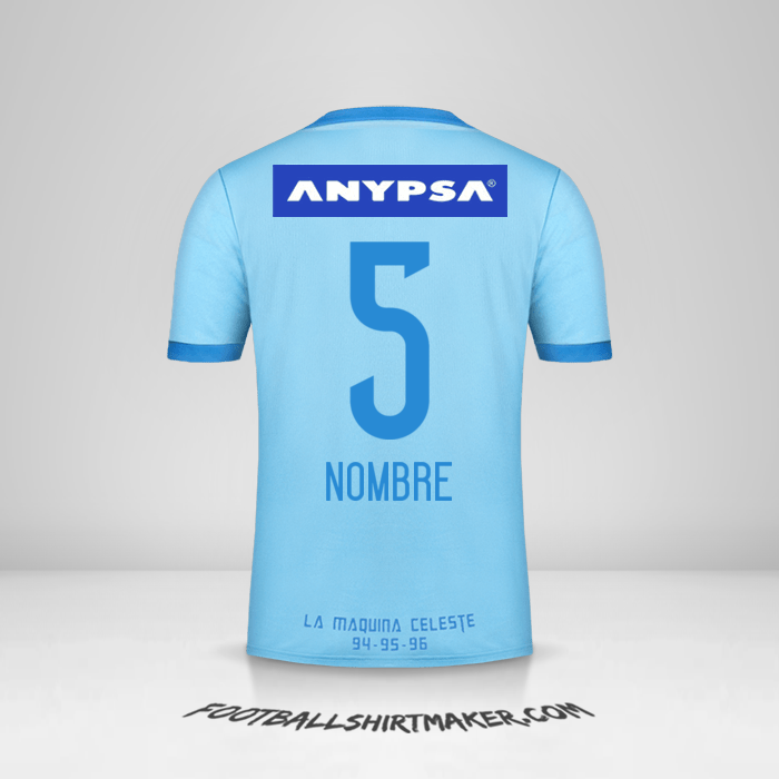 Jersey Sporting Cristal 2017 -  nombre - 5