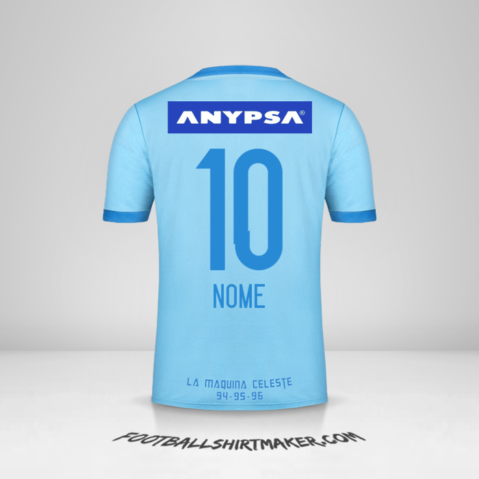 Camisola Sporting Cristal 2017 -  nome - 10