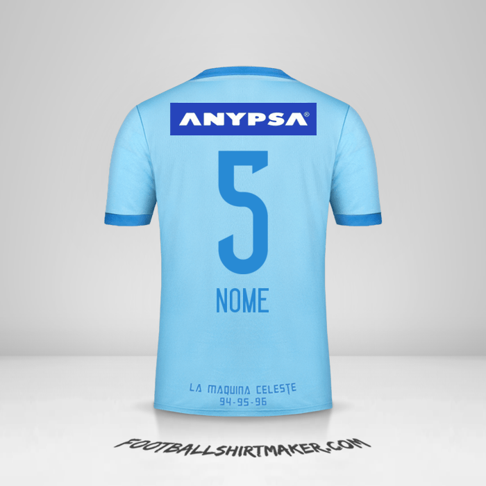 Camisa Sporting Cristal 2017 -  nome - 5