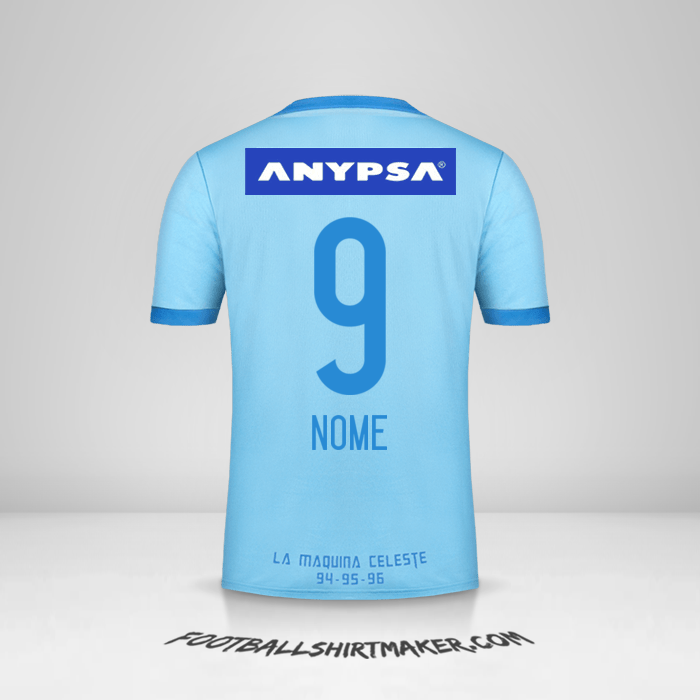 Camisa Sporting Cristal 2017 -  nome - 9