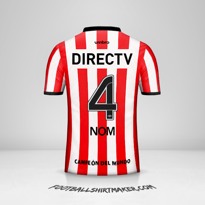 Maillot Estudiantes de la Plata 2016 -  nom - 4
