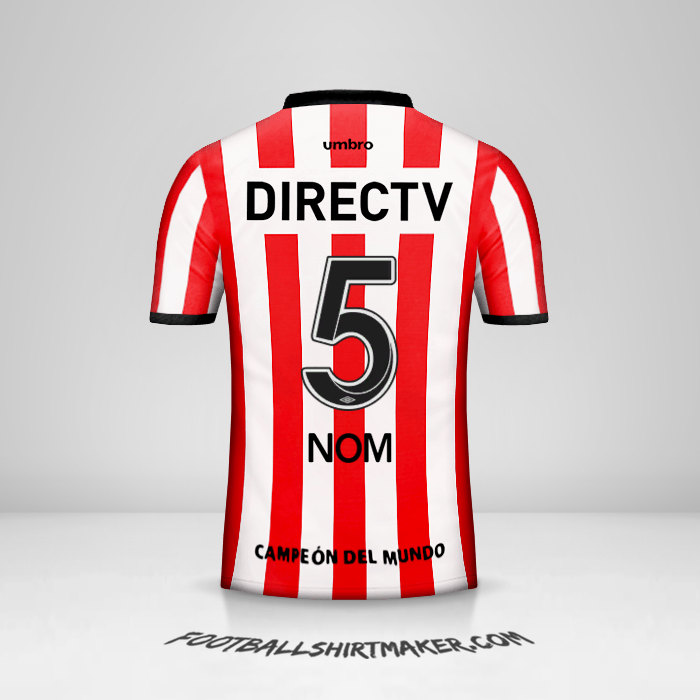 Maillot Estudiantes de la Plata 2016 -  nom - 5