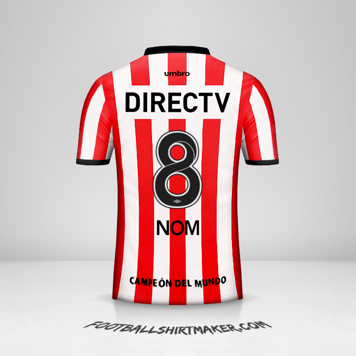 Maillot Estudiantes de la Plata 2016 -  nom - 8