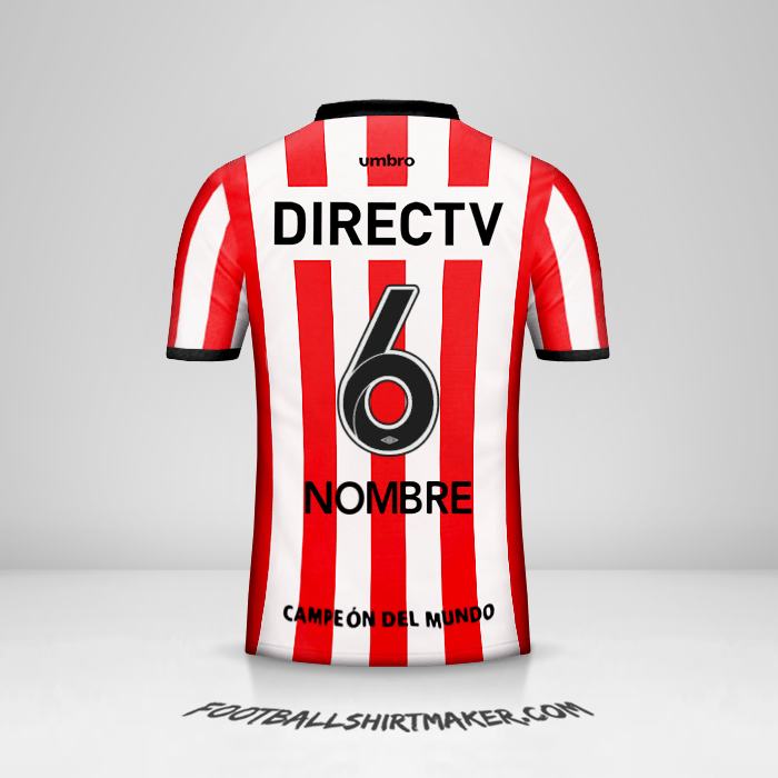 Jersey Estudiantes de la Plata 2016 -  nombre - 6