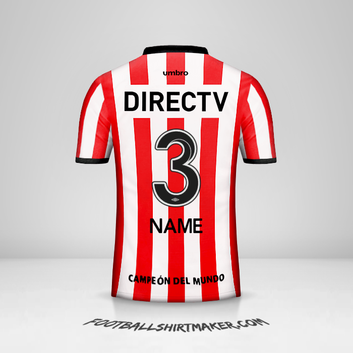Jersey Estudiantes de la Plata 2016 -  name - 3