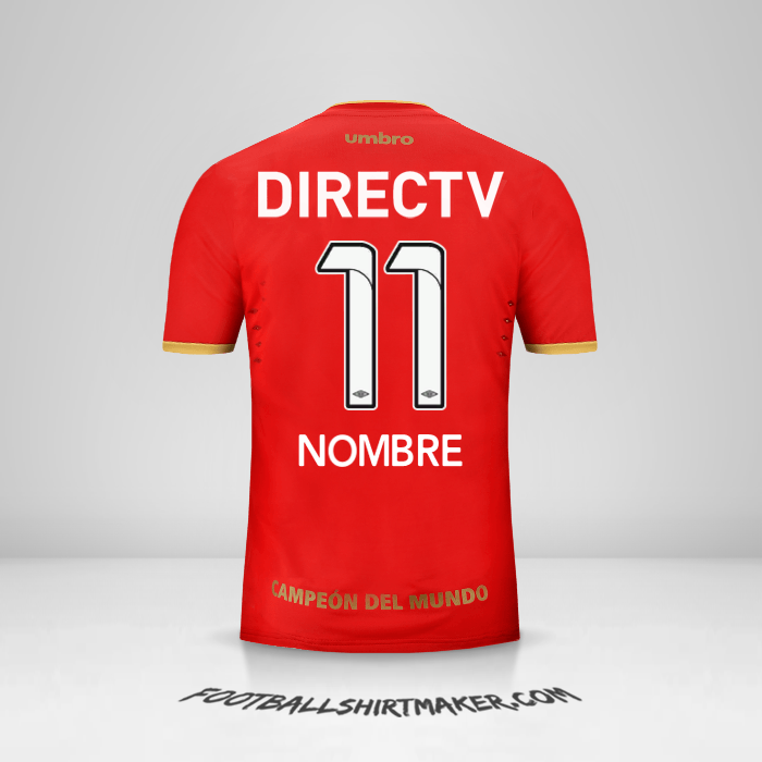 Camiseta Estudiantes de la Plata 2016 Visita -  nombre - 11