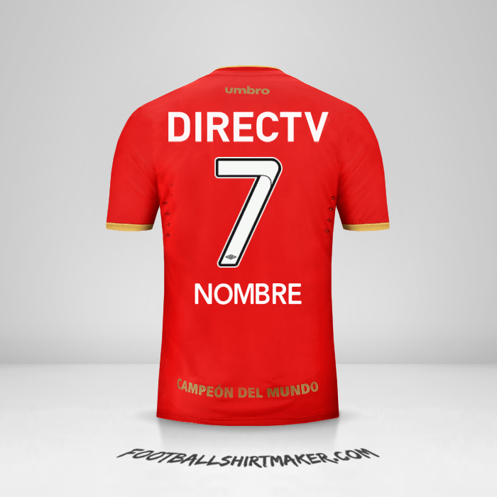 Camiseta Estudiantes de la Plata 2016 Visita -  nombre - 7