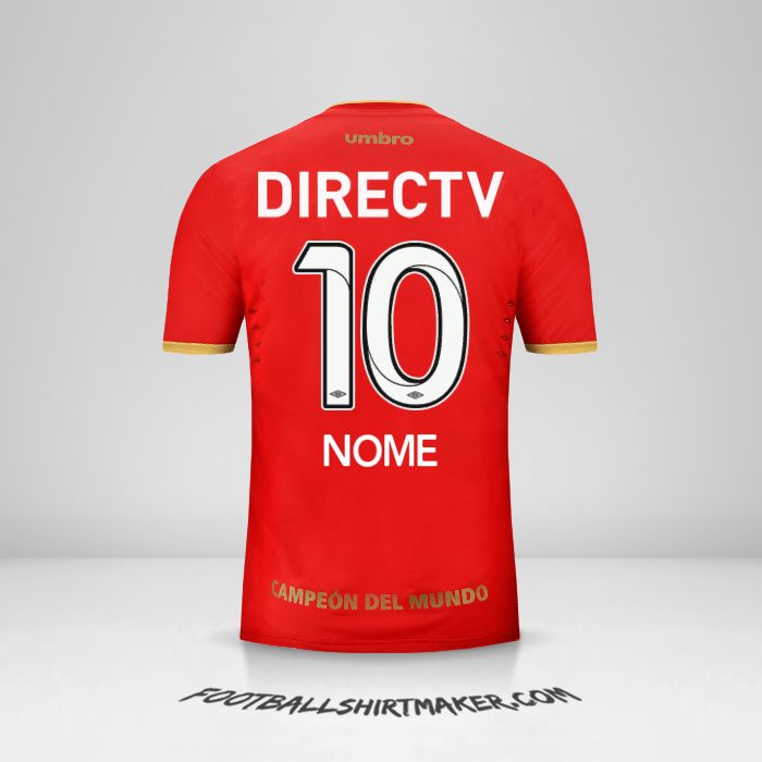 Maglia Estudiantes de la Plata 2016 Seconda -  nome - 10