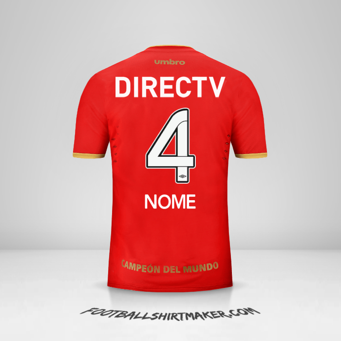 Camisa Estudiantes de la Plata 2016 Alternativa -  nome - 4