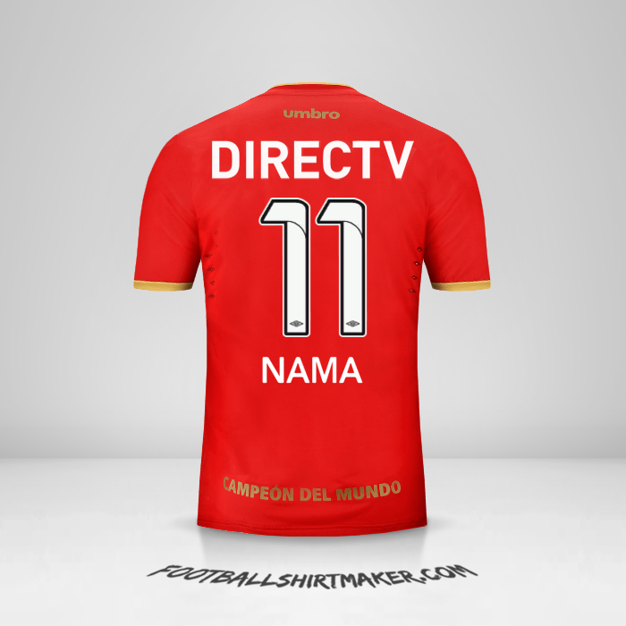 Jersey Estudiantes de la Plata 2016 Alternatif -  nama - 11