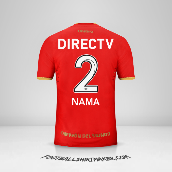 Jersey Estudiantes de la Plata 2016 Alternatif -  nama - 2