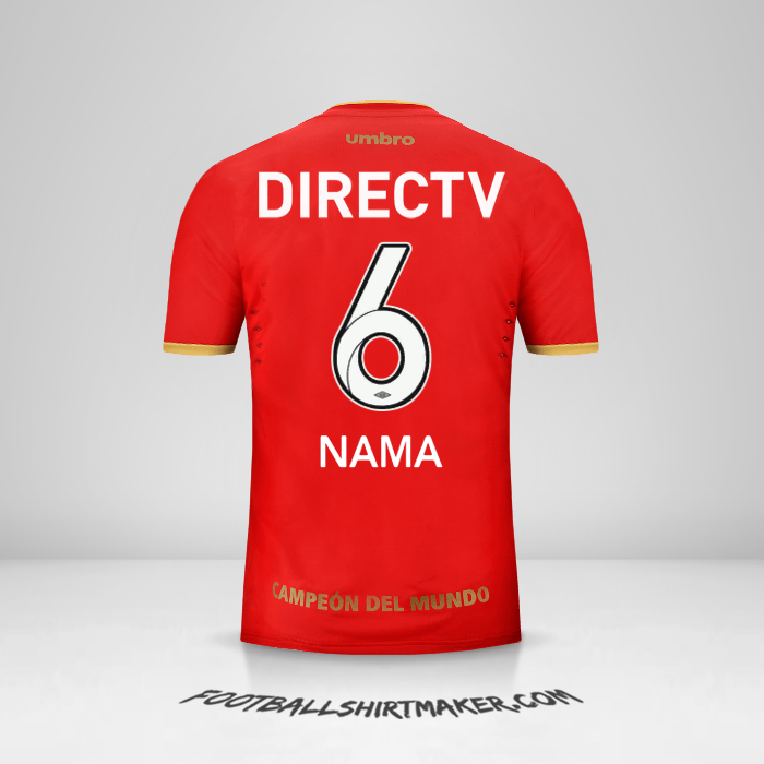 Jersey Estudiantes de la Plata 2016 Alternatif -  nama - 6